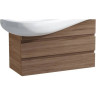 Тумба под раковину LAUFEN IL BAGNO ALESSI ONE 73x32 орех 4.2447.0.097.630.1